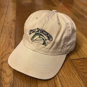🎣 Polo Ralph Lauren Sportsman Tan and green embroidered fishing cap